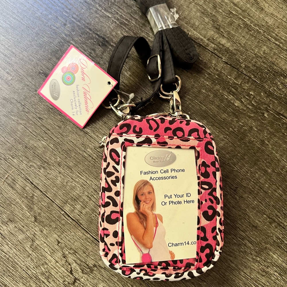 Pink Crossbody Phone Bag
